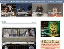 Tablet Screenshot of bgdailynews.com